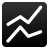 Chart, line icon