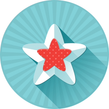 Bookmark, favorite, full, like, rate, rating, star icon