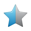 Star, half icon