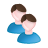 Male, users icon