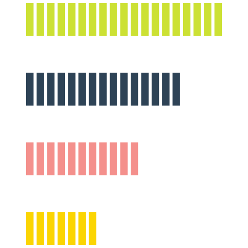 Bar chart, chart, graphic chart, rising icon
