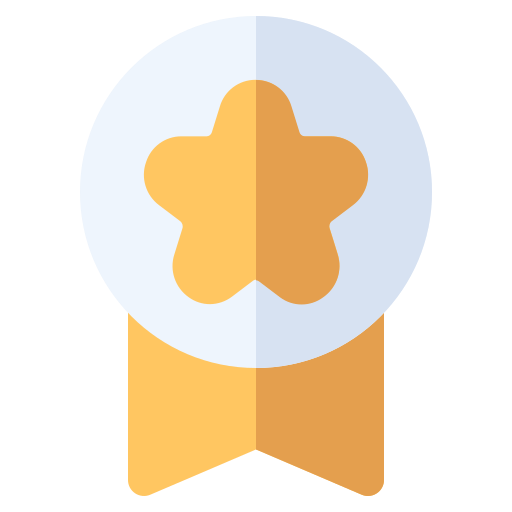 Award, badge, emblem, medal icon