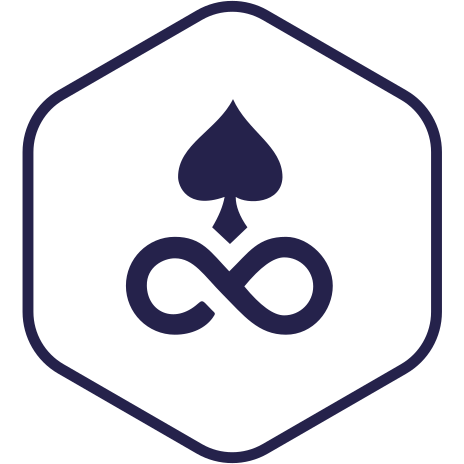 Blockchain, edgeless icon