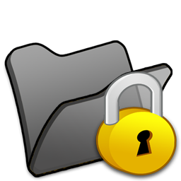 Folder, locked icon