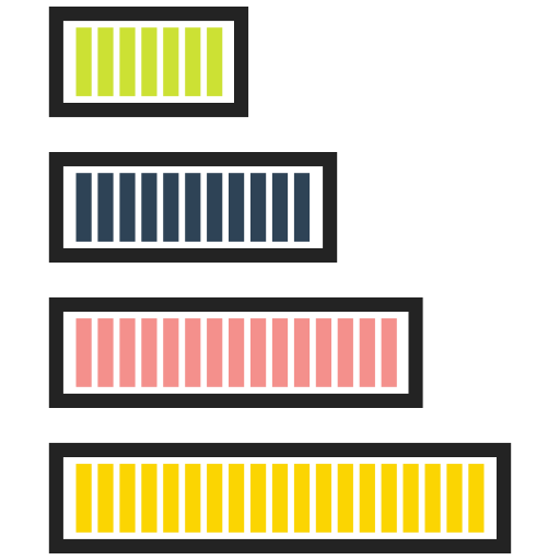 Bar chart, chart, graphic chart, rising, rising chart icon