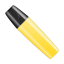 Yellow, shut icon