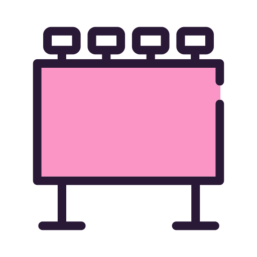 Baliho, poster, advertising, marketing, media13 icon