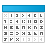 Blank, calendar icon