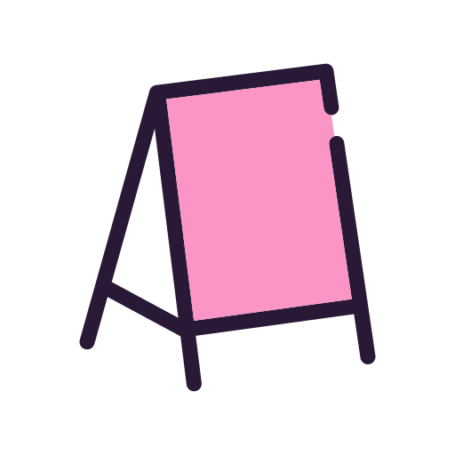 Baliho, poster, advertising, marketing, media6 icon