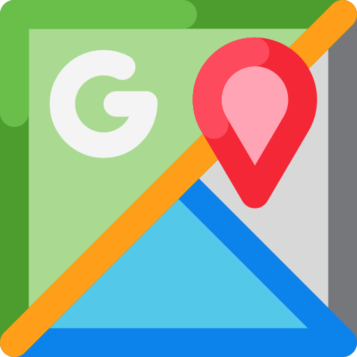Application, maps, google, navitgation icon