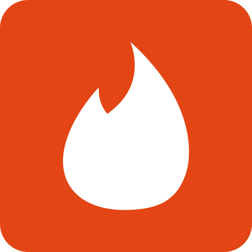 Application, media, social, tinder, users icon