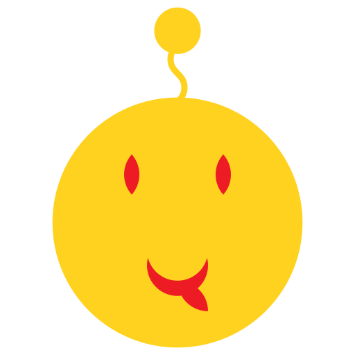 App, cartoon, emotion, gestures, disgusted, guilty, silly icon