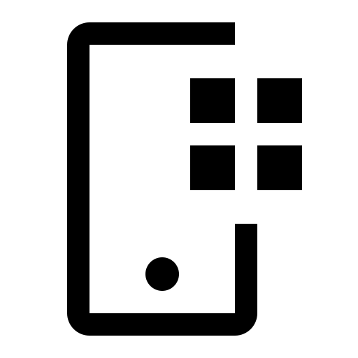 Application, mobile icon