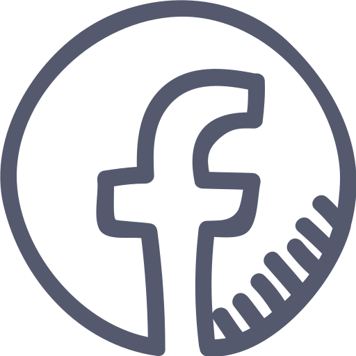 App, facebook, internet, kol, network, outline, social media icon