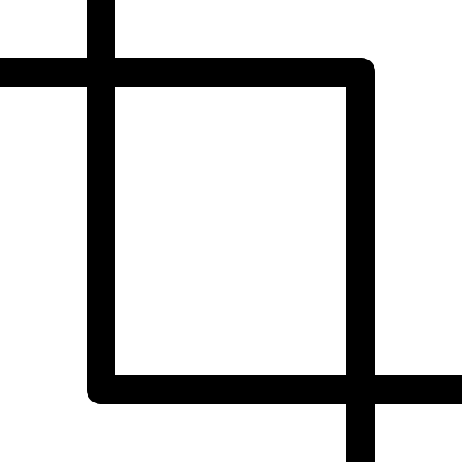 App, crop, essential, ui icon