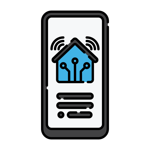 App, smart home, app interface, application icon