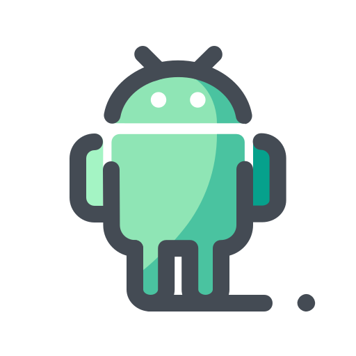Android device, media, network, social, web icon