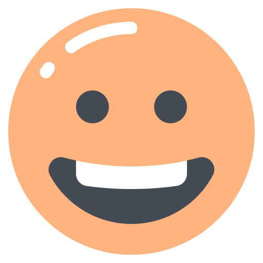 Face, grinning icon