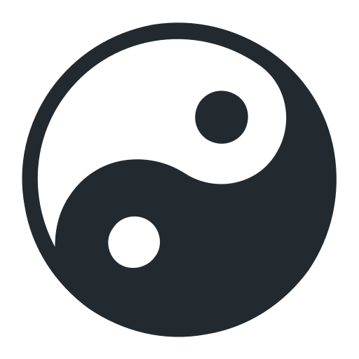 And, yang, yin icon