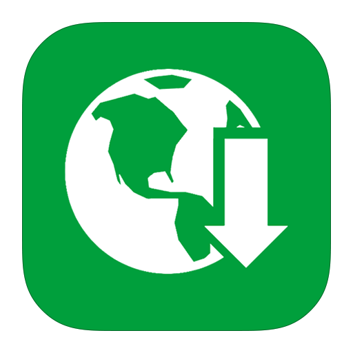 Download, metroui, manager, internet icon