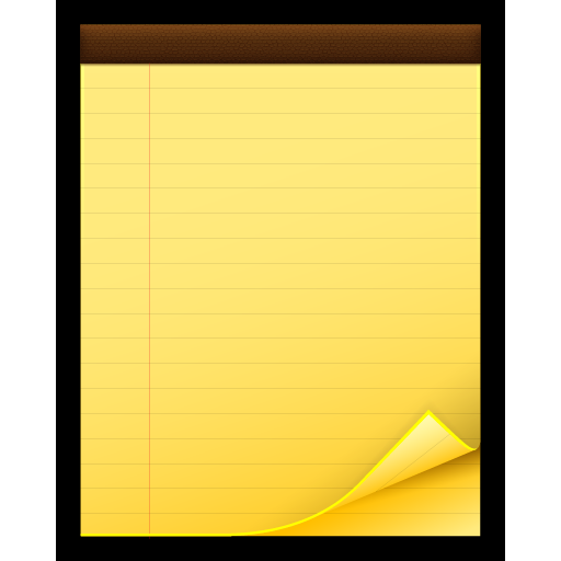 Notes, postit, reminders, sticky icon