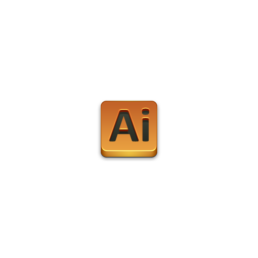 Adobe, ai icon