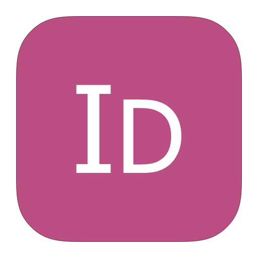 Metroui, adobe, indesign icon