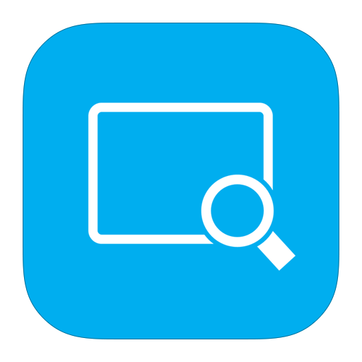 Magnifier, metroui icon