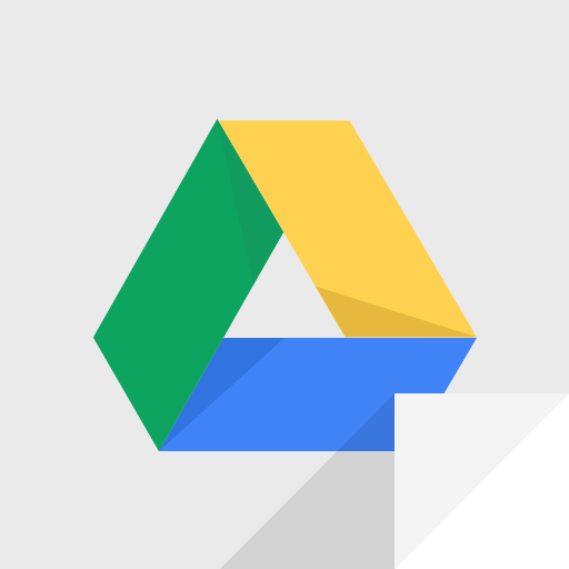 Communication, google, drive, google drive logo icon