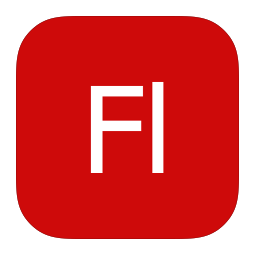 Metroui, flash, adobe icon