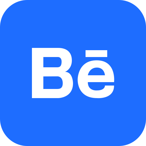 Behance, design, media, portfolio, share, social icon