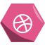 Hexagon Social Medias icon 64x64