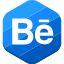 Social Network - Hexagonal icon 64x64