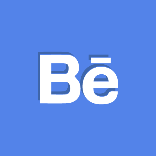 Portfolio, behance, social icon