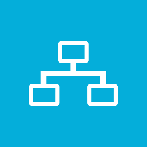 Chart, hierachy icon