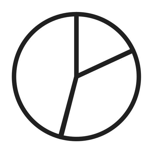Pie, chart icon