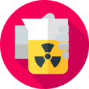security,flask,chemistry,science,signaling,jar,danger,atomic,nuclear,dangerous,atom,materials,volumetric flask