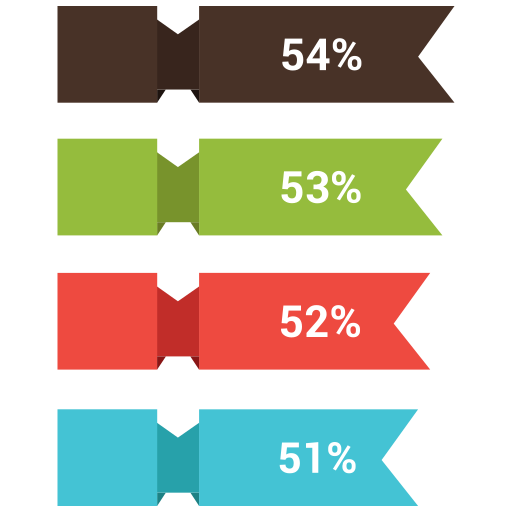 Business graph, business growth, graph icon