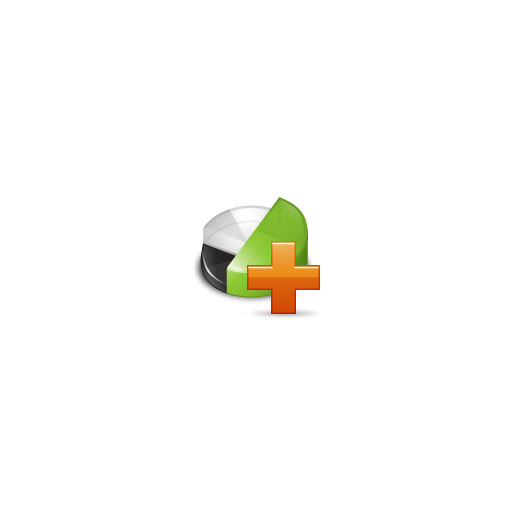 Add, chart, pie icon