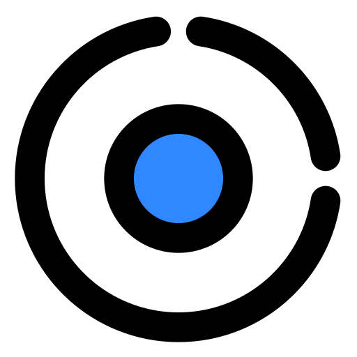 Chart, ring icon
