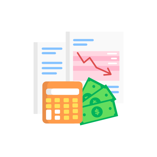Finance, business, office, marketing, graph icon