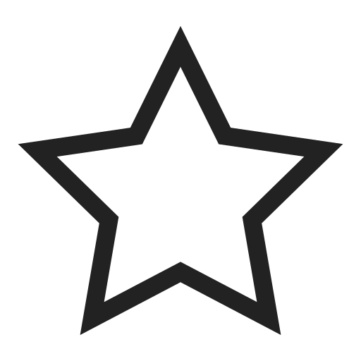 Bookmark, star, figure, form, geometry, graphic, shape icon
