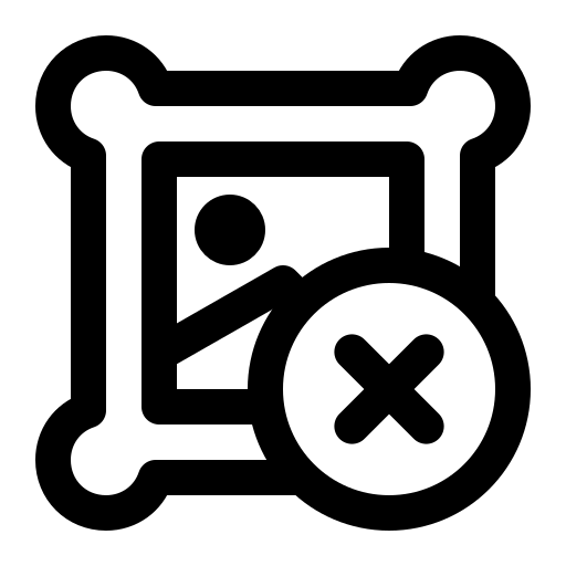 Delete, design, graphic, picture icon