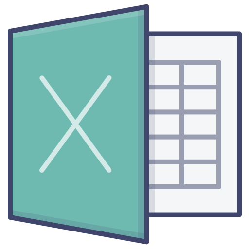 Excel, office, software, windows icon