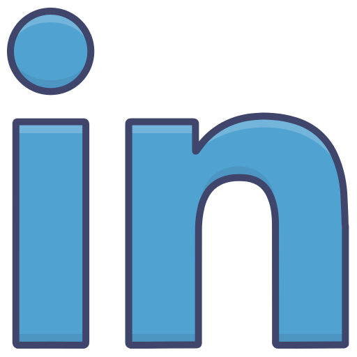 Linkedin, logo, media, social icon