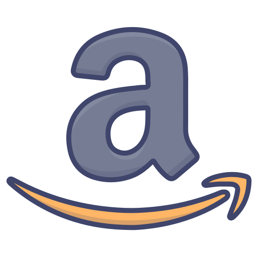 Amazon, brand, ecommerce, logo icon