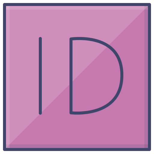Adobe, indesgn, logo icon