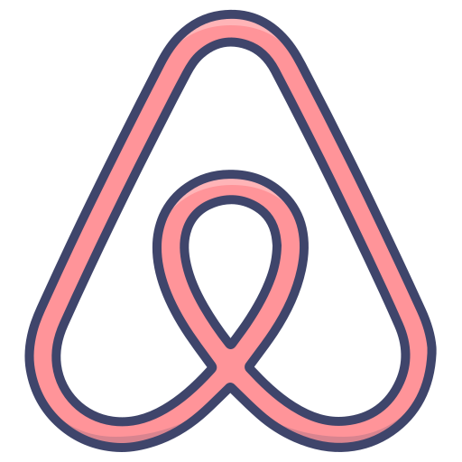 Airbnb, brand, logo, social icon