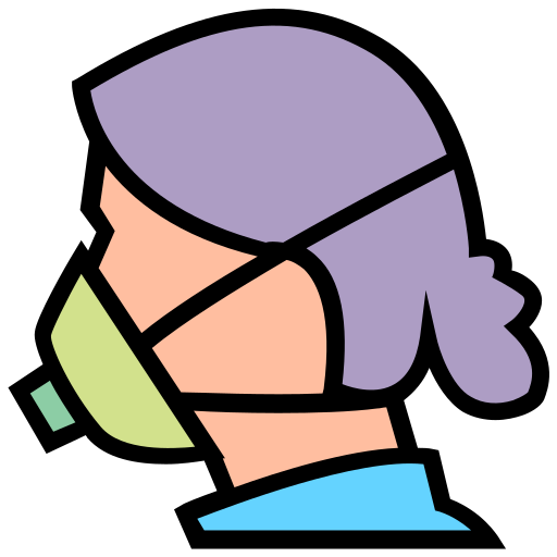 Corona, coronavirus, healthcare, mask, nurse, virus icon