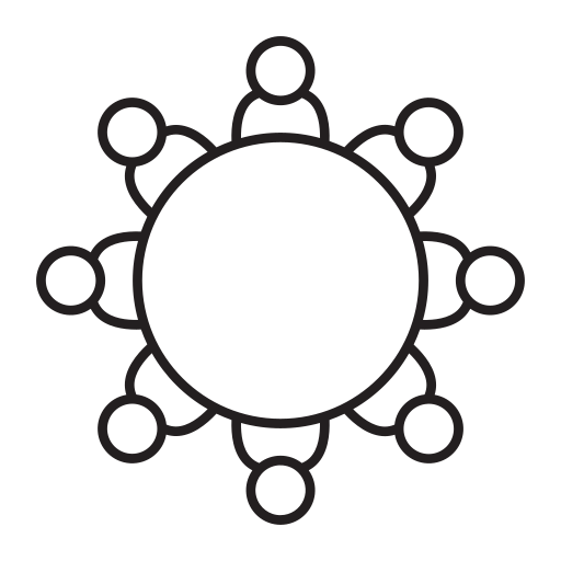 Conference, meeting, discussion, seminar, teamwork icon